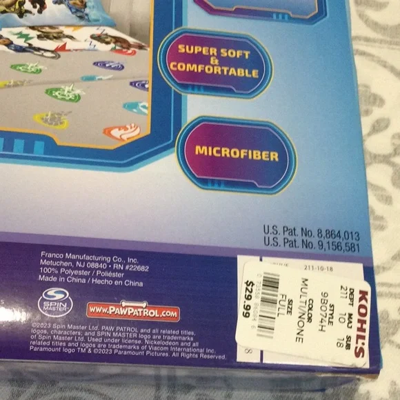 Paw Patrol full size sheet set. Microfiber. New! - Picture 5 of 7